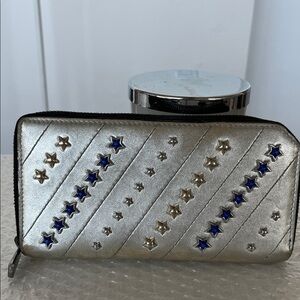 Jimmy Choo RARE Version of Stars Leather Wallet